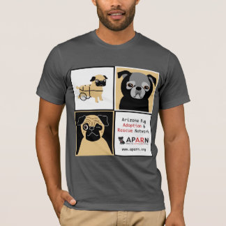 APARN Rescue Pugs Básico Bella Canvas T-Shirt