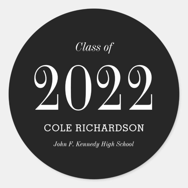 Apenas Adesivos de graduação de Timeles ou selos d (Frente)