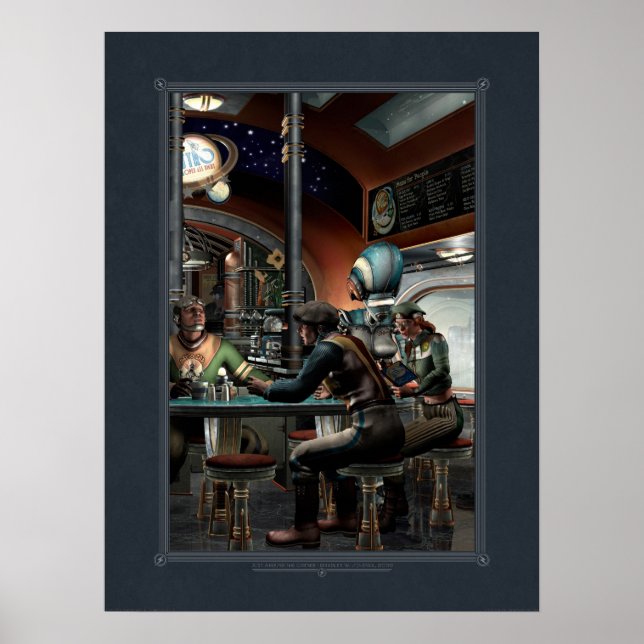 Apenas ao redor do poster do canto (18x24") (Frente)