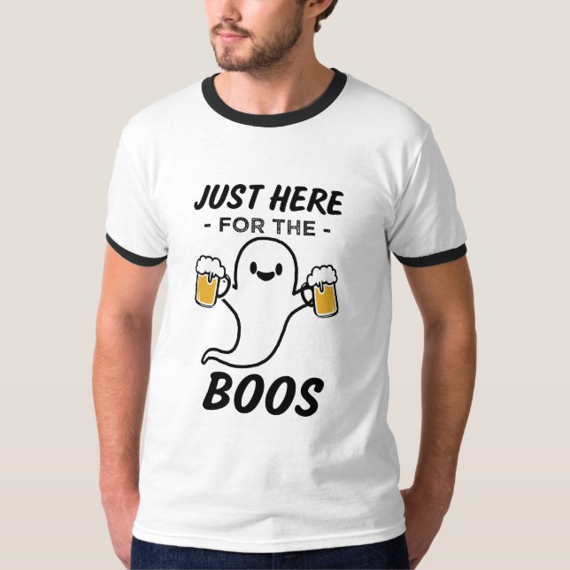 Apenas aqui para a camisa engraçada do Dia das (Frente)