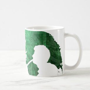 Apenas aqui para assobiar a caneca - verde