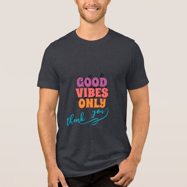 Apenas Boas Vibrações – Camiseta com Citação Posit (Frente)
