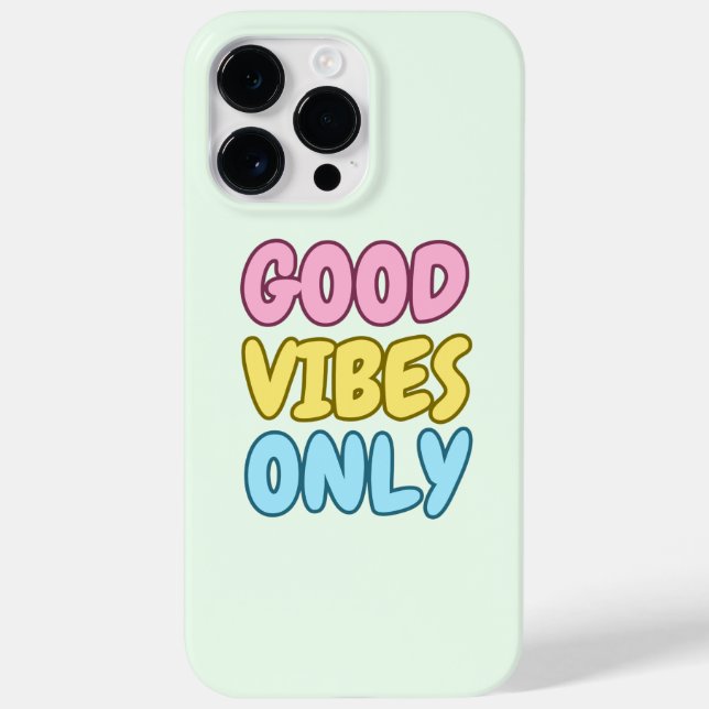 Apenas Boas Vibrações Case-Mate capa para iPhone (Verso)