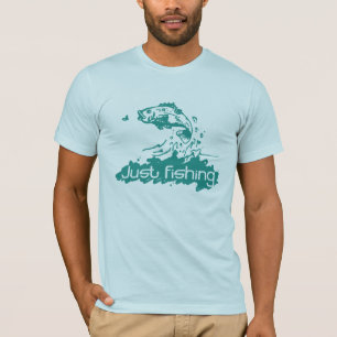 Apenas camiseta verde/azul pálido
