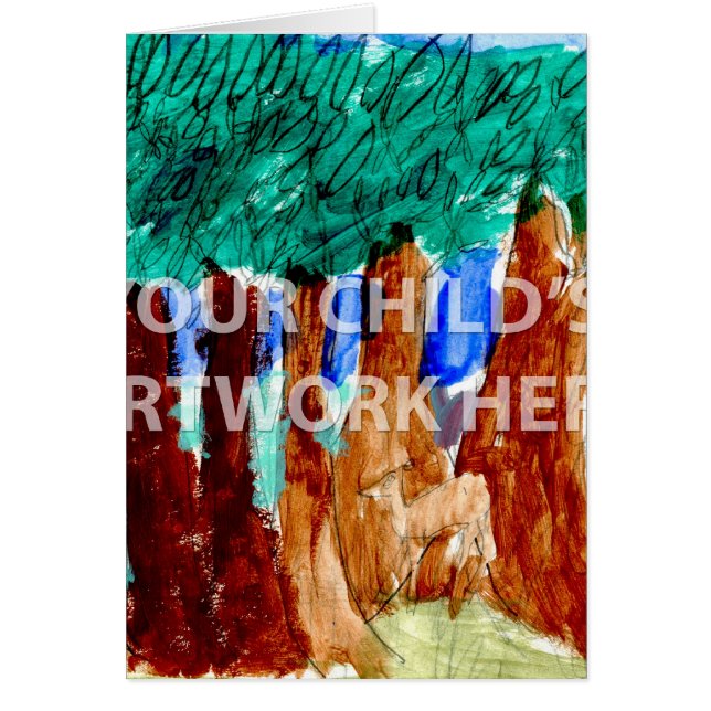 Apenas cartão $3,15 da arte (Frente)