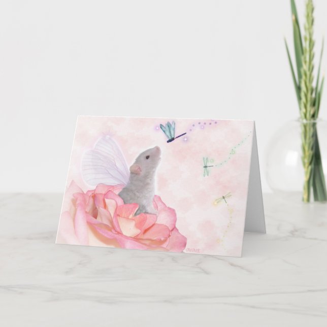 Apenas cartão de Rosey (Frente)