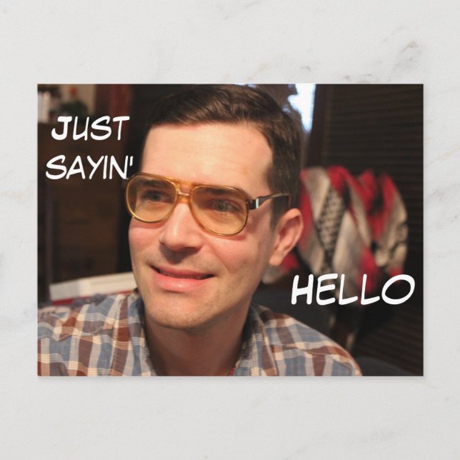 Apenas cartão do divertimento de Sayin A (Frente)