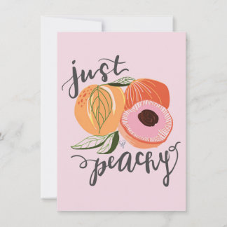 Apenas cartões de agradecimentos Peachy
