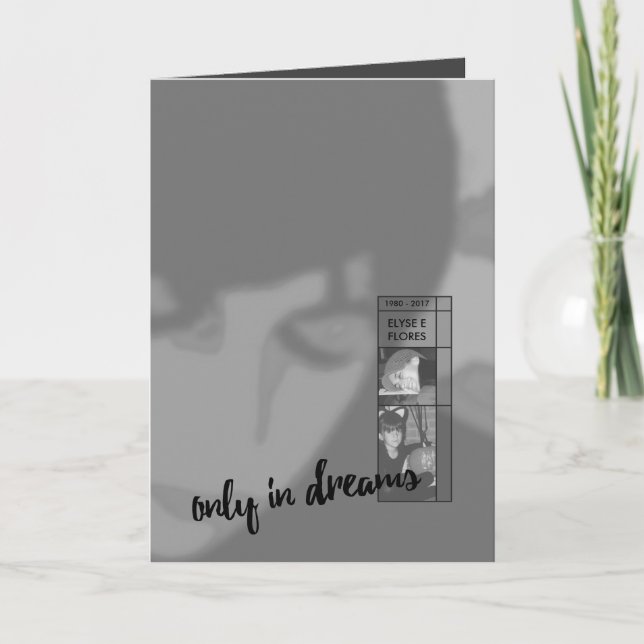 apenas em convites para funeral de sonhos (Frente)