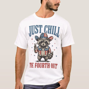 Apenas Esfrie O Quarto Patriótico Camisa De Guaxin