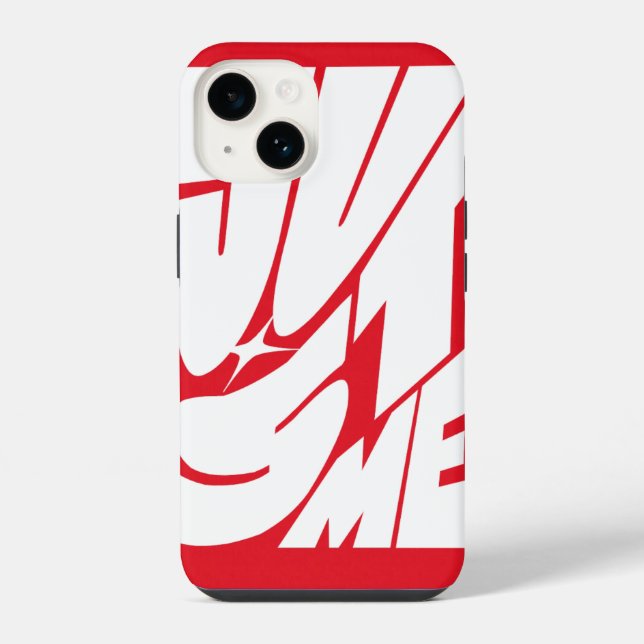 Apenas eu - capas de iphone vermelha (Verso)