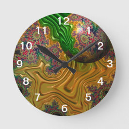 Apenas Flutuando Pelo Relógio De Parede