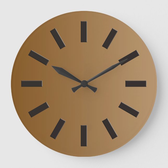 APENAS gradações COR - marrom + face do relógio I (Frente)