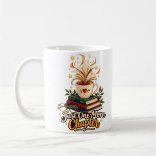 Apenas Mais Um Capítulo Caneca de Café e Livros Ac
