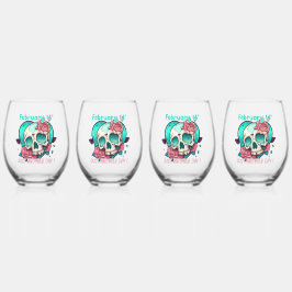 Apenas Mais Um Dia Namorados Caveira Cardíaca