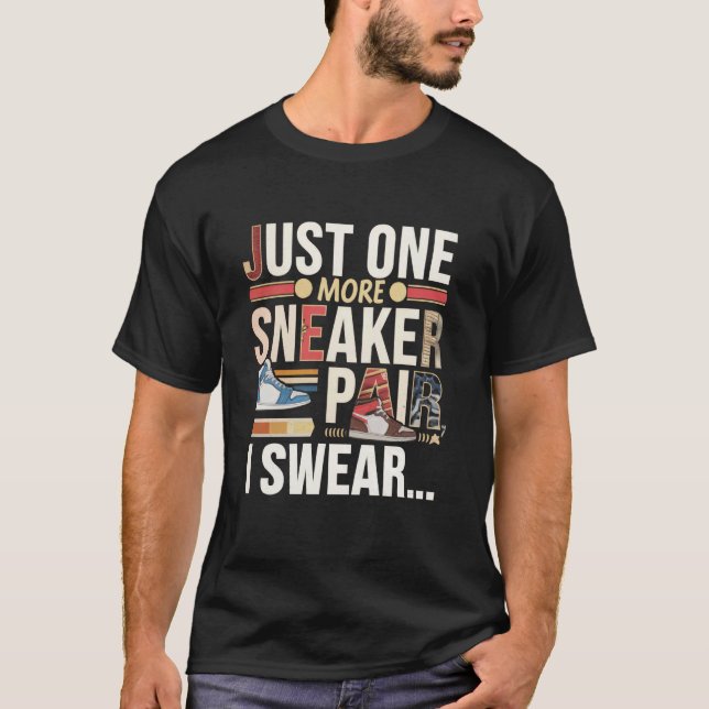 apenas mais um par juro camisa Sneaker Head Snea (Frente)