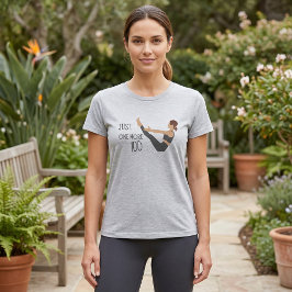 Apenas Mais Uma Camiseta de Treino de Pilates Cent