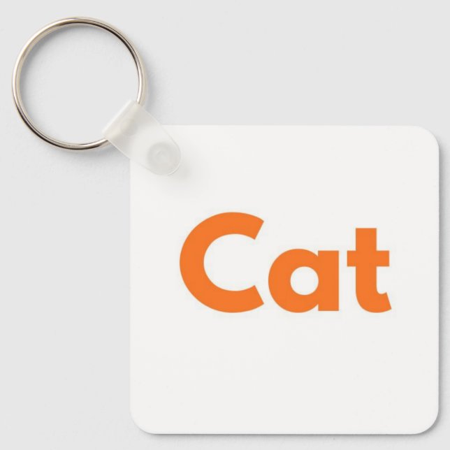 Apenas Mais Uma Chaveiro de Gato | Presente de Gat (Frente)