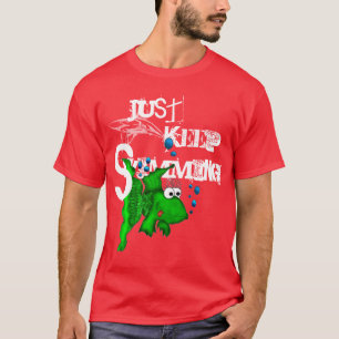 Apenas mantenha nadar camisetas