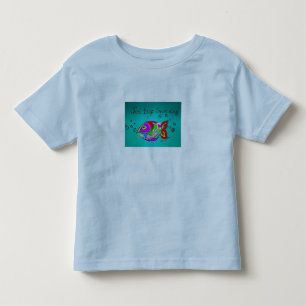 Apenas mantenha nadar o t-shirt