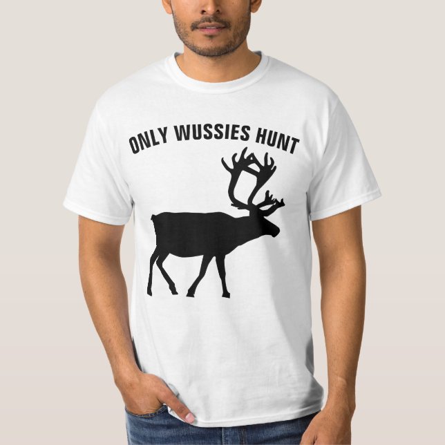 APENAS MARICAS CAÇAM, Camiseta ANTI-CAÇA (Frente)