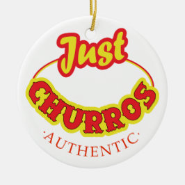 Apenas ornamento do logotipo de Churros