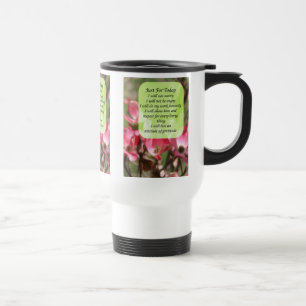 Apenas Para A Caneca de viagem Motivativa Dogwood