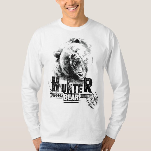 Apenas para verdadeiros caçadores de T-Shirt (Frente)