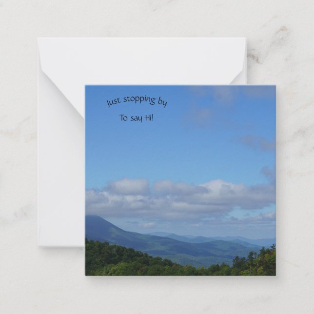 Apenas Parando por Cartão de Nota (Frente)