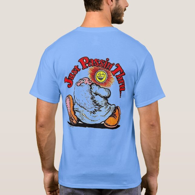 Apenas Passando Pela T-shirt (Verso)