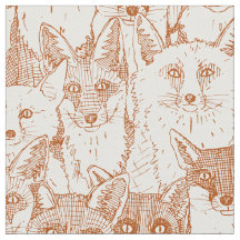 apenas raposas ferrugem tecido branco macio