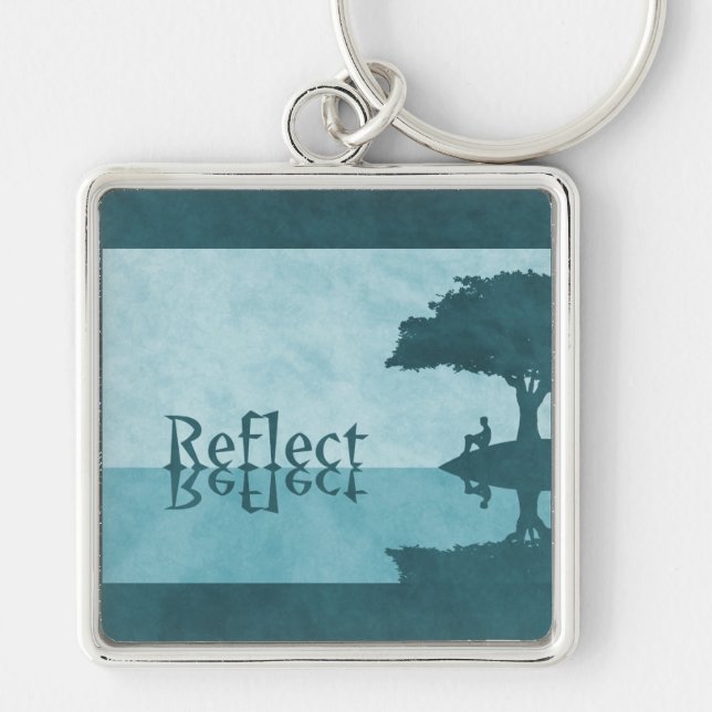 Apenas Refletir Chaveiro (Frente)