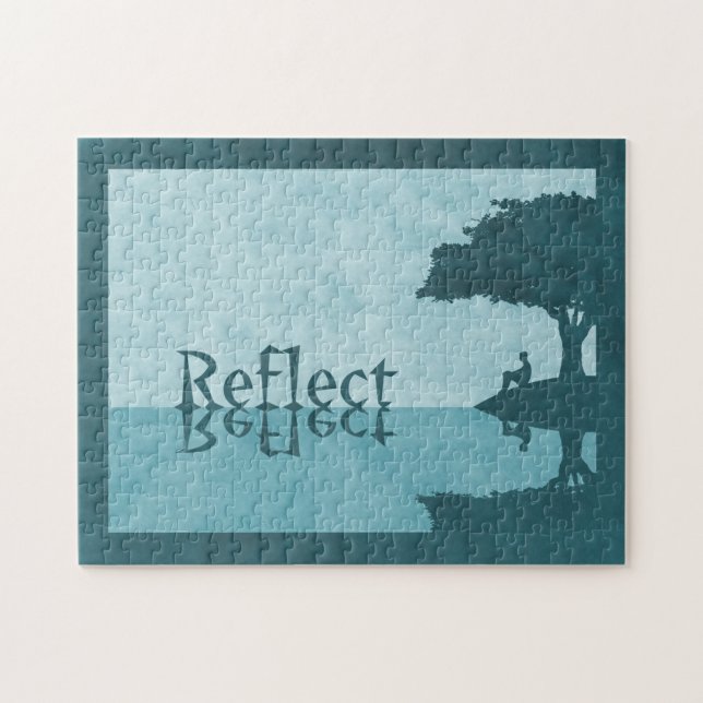 Apenas Refletir Quebra-cabeça (Horizontal)