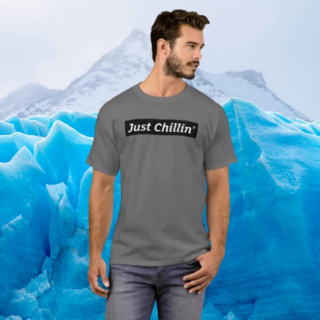 Apenas Relaxando – Camisa Bold Chill (Criador carregado)