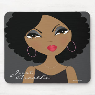 Apenas respire Mousepad