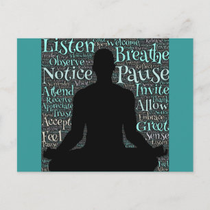 Apenas Respire o cartão postal