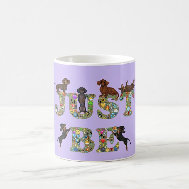 Apenas Seja Uma Caneca Dachshund (Centro)