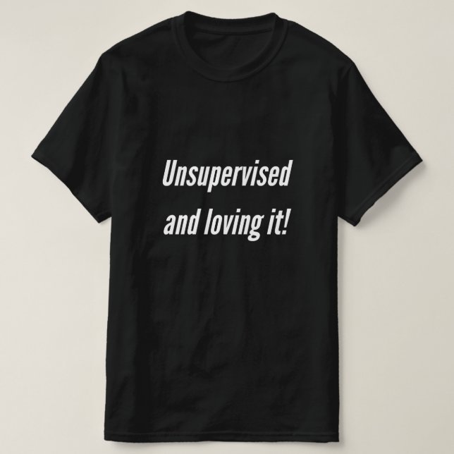 Apenas T-Shirt Selvagem (Frente do Design)