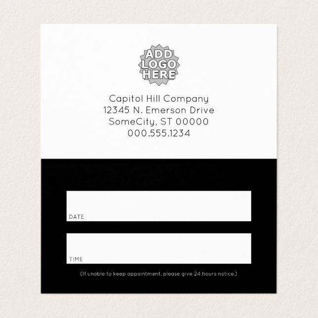 apenas um cartão de compromisso dobrado (Interior Desdobrado)