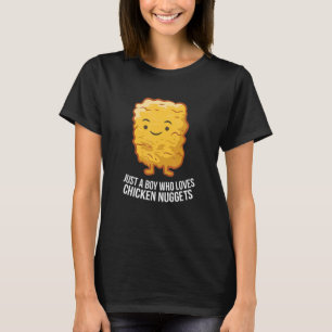 Apenas um menino que ama camiseta com design de nu