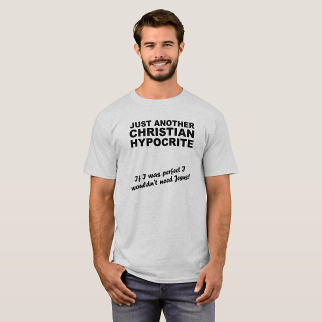 Apenas um outro humor cristão da camisa da (Frente Completa)