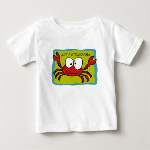 Apenas um t-shirt Crabby pequeno dos miúdos