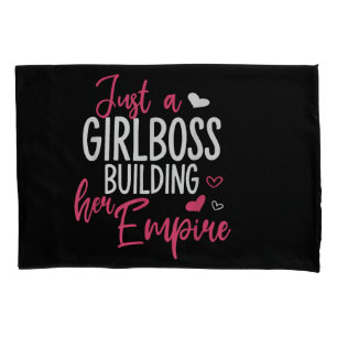 Apenas uma chefe de menina construindo seu império