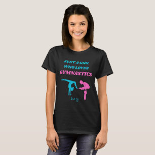 APENAS UMA GAROTA QUE ADORA A CAMISA DE GINÁSTICA