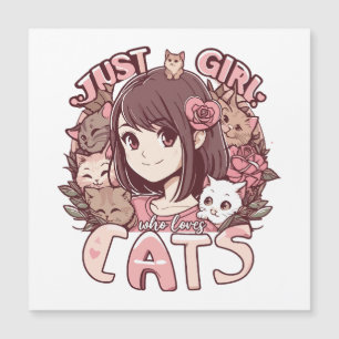 apenas uma garota que ama gatos