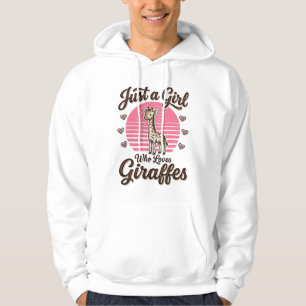 Apenas uma garota que ama girafas Camisa vintage D