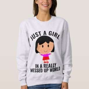 APENAS UMA MENINA EM T-Shirts MUNDIAIS ENGANADAS