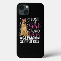 Apenas Uma Menina Que Ama Cachorros German shepher