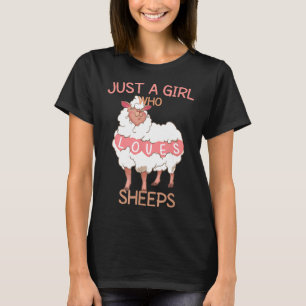 Apenas Uma Menina Que Ama Camisa De Ovelhas, Ovelh