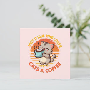 Apenas Uma Menina Que Ama Cats E Café